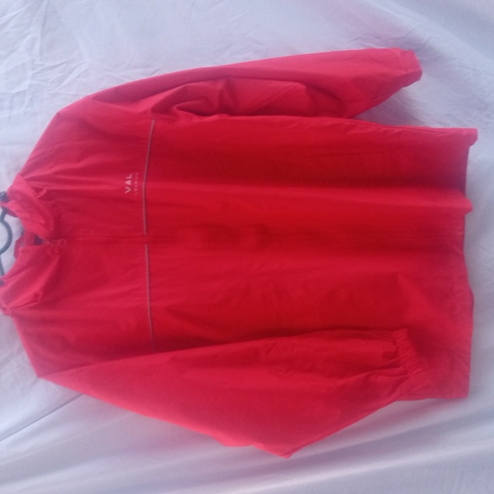 OUTFITTER TRADING RED WATER RESISTANT JACKET
